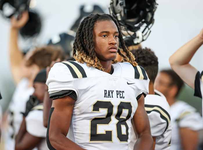 Raymore-Peculiar at Lee's Summit North Missouri football 9-29-23 David Smith 23759